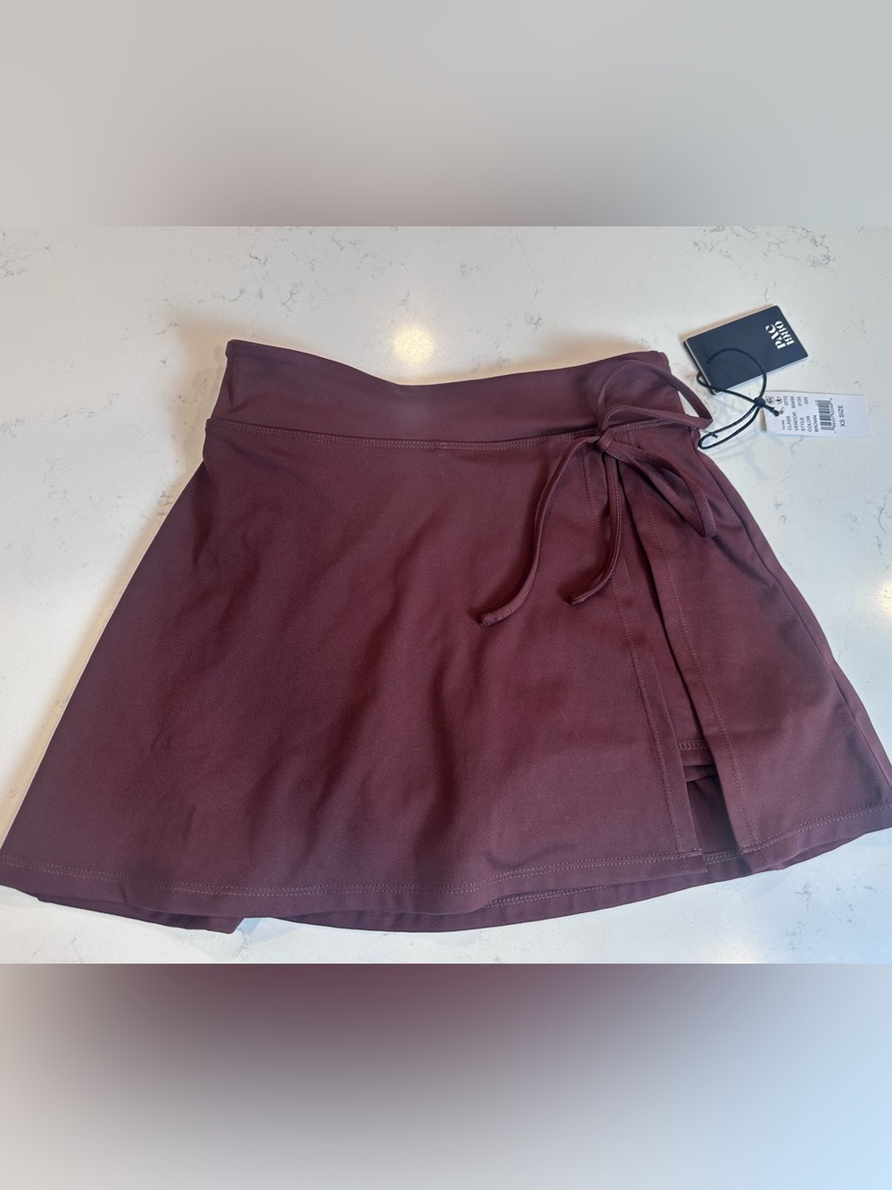 PacSun Wrap Mini Skirt - XS, Brown